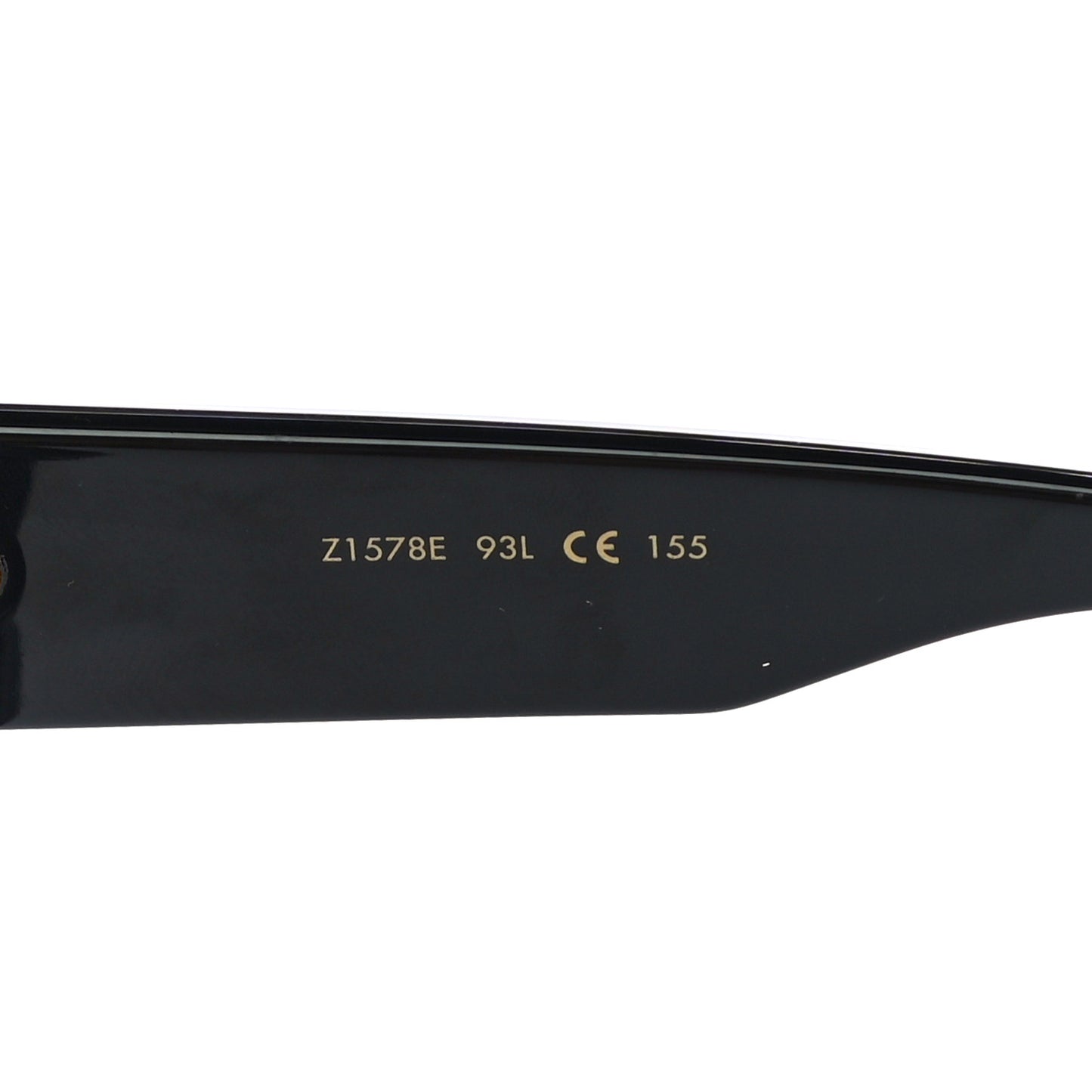 Acetate Cyclone Sunglasses Z1578E Black