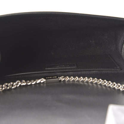 Saint Laurent Smooth Calfskin Medium Classic Monogram Kate Tassel Satchel Black 5 of 11