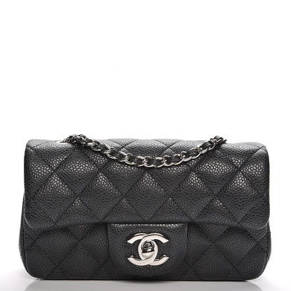 Chanel Caviar Quilted Extra Mini Flap Black 1 of 7