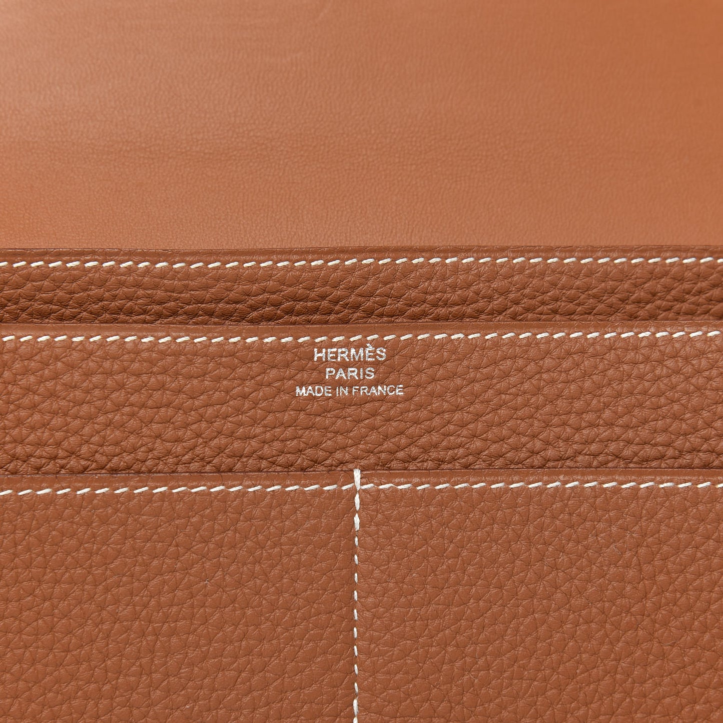 Togo Dogon Duo Wallet Gold