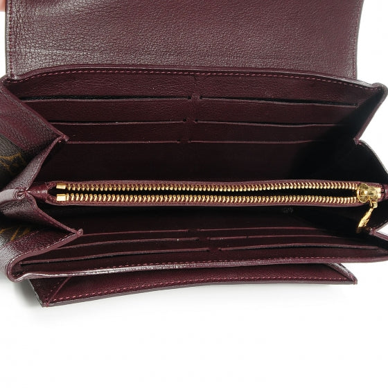 Monogram Elysee Wallet Bordeaux