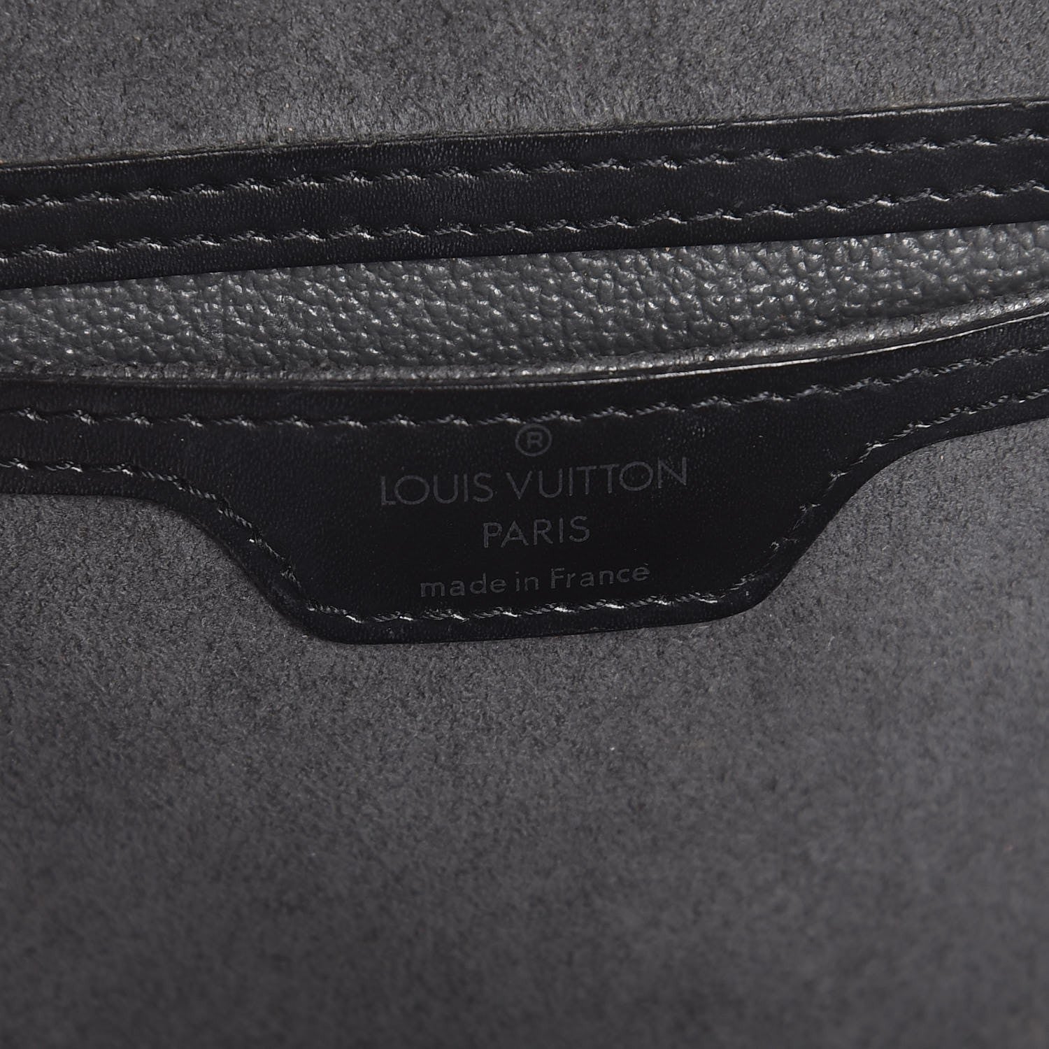 Louis Vuitton Epi Mabillon Backpack Black 6 of 6
