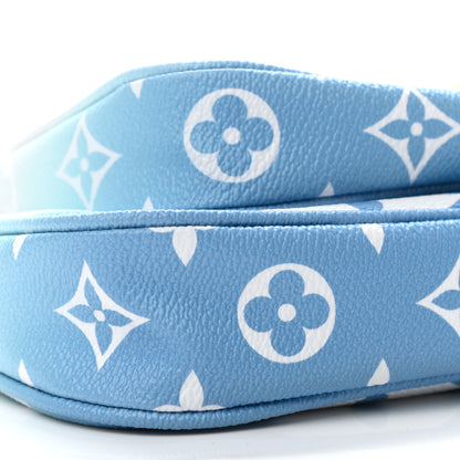 Louis Vuitton Monogram Giant By The Pool Multi Pochette Accessories Blue 13 of 18