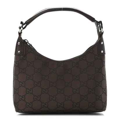 Gucci Monogram Classic Ring Small Hobo Brown 1 of 9