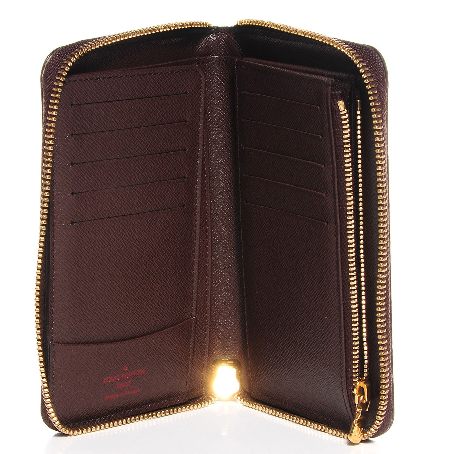 Damier Ebene Zippy Compact Wallet