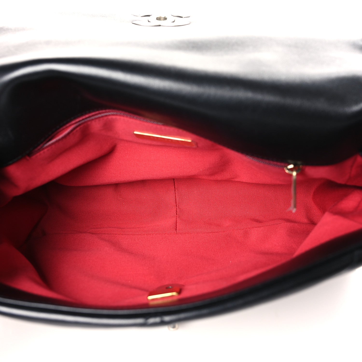 Chanel Lambskin Quilted Large Chanel 19 Flap Black 5 of 9