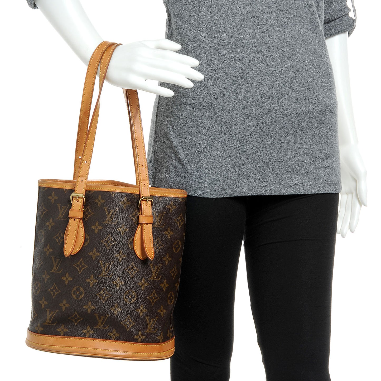 Monogram Petit Bucket 23