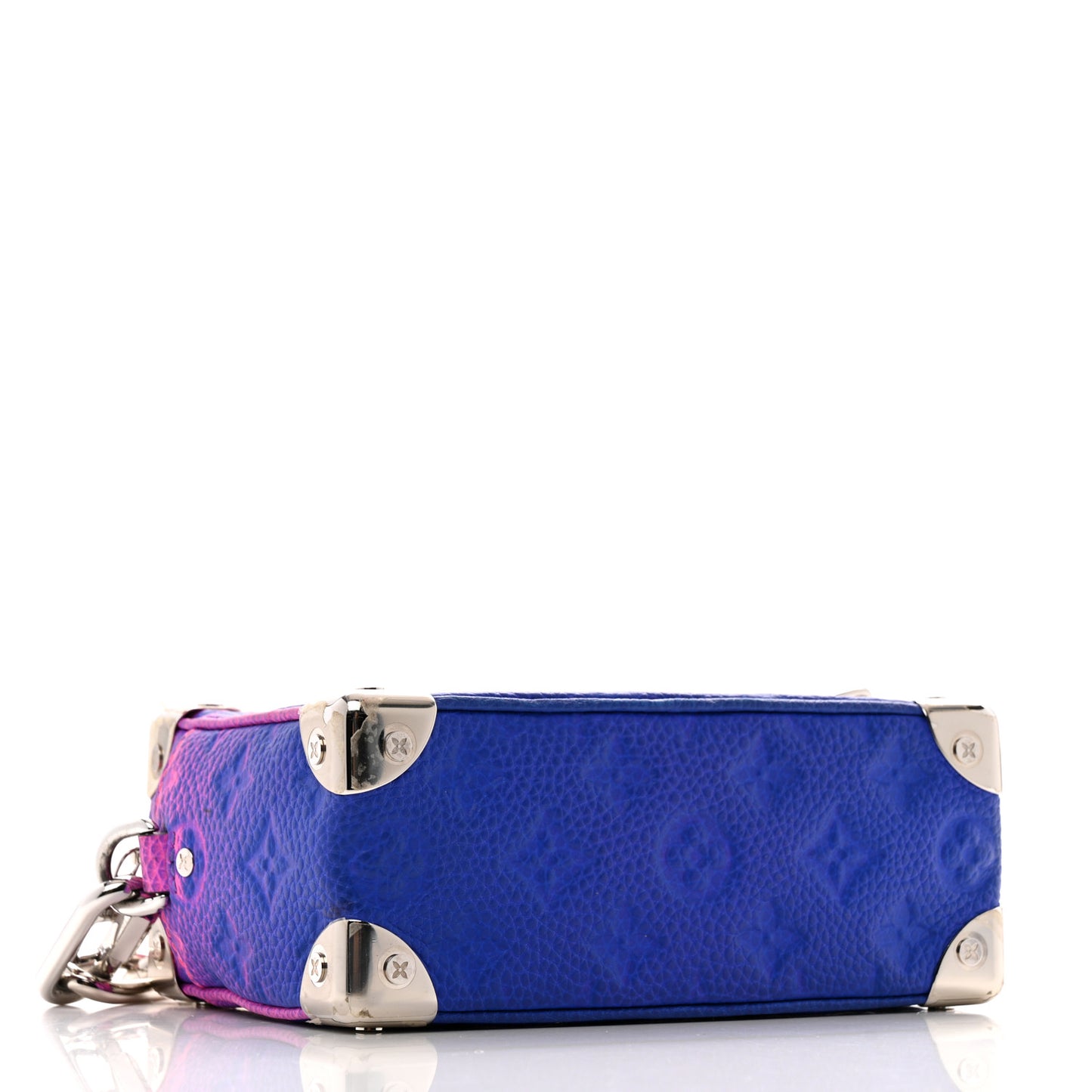 Taurillon Illusion Mini Soft Trunk Bleu Rose