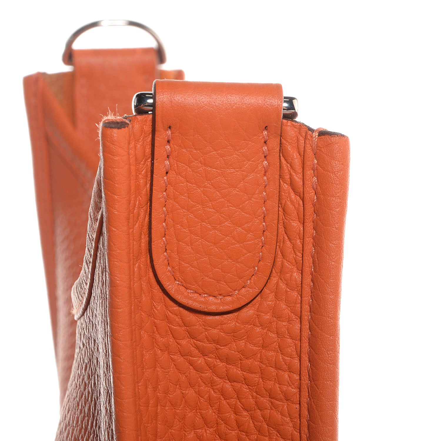 Hermes Taurillon Clemence Evelyne PM III Orange 14 of 14