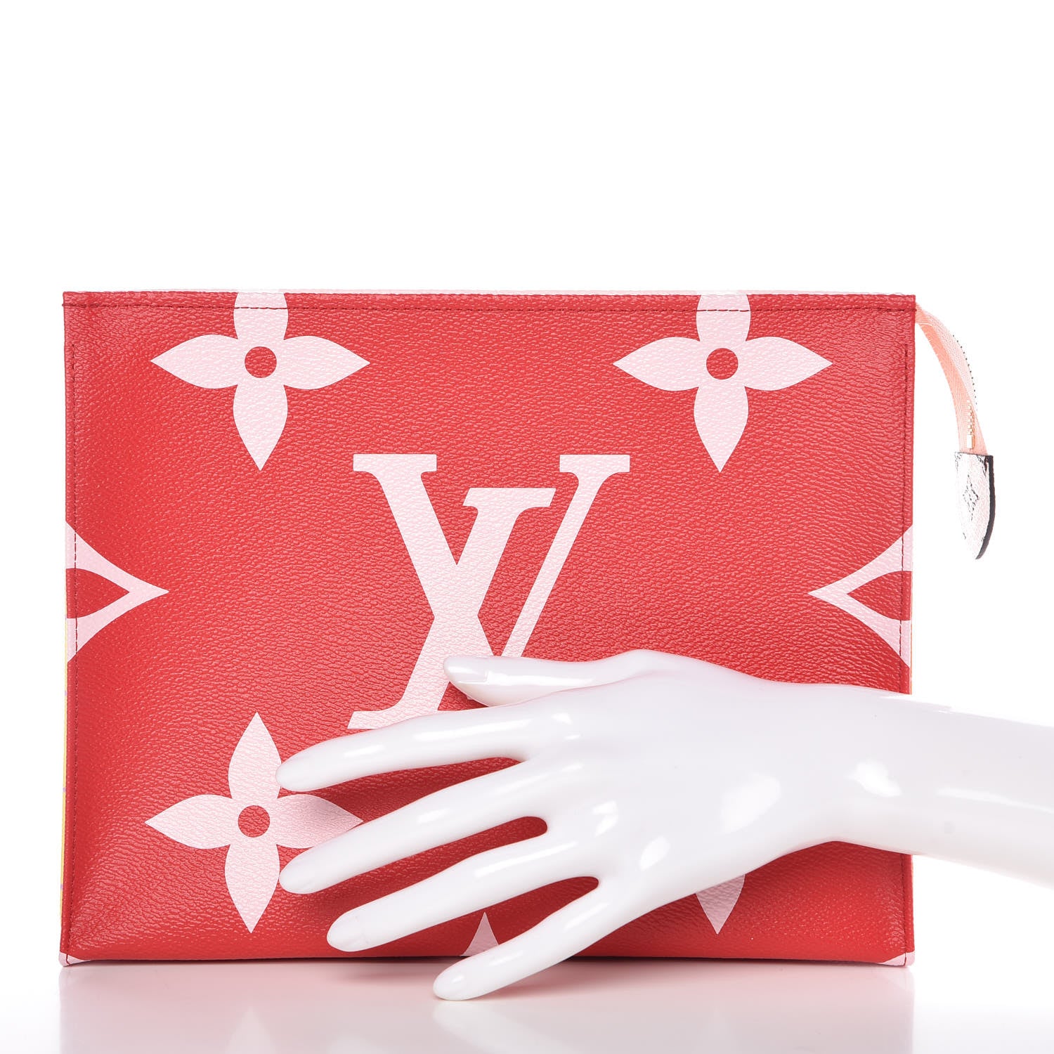 Louis Vuitton Monogram Giant Toiletry Pouch 26 Rouge 2 of 9