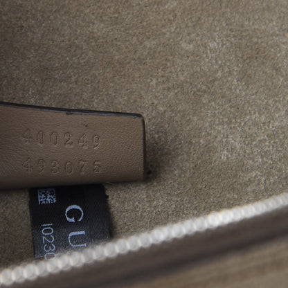 Gucci GG Supreme Monogram Small Dionysus Shoulder Bag Taupe 8 of 12