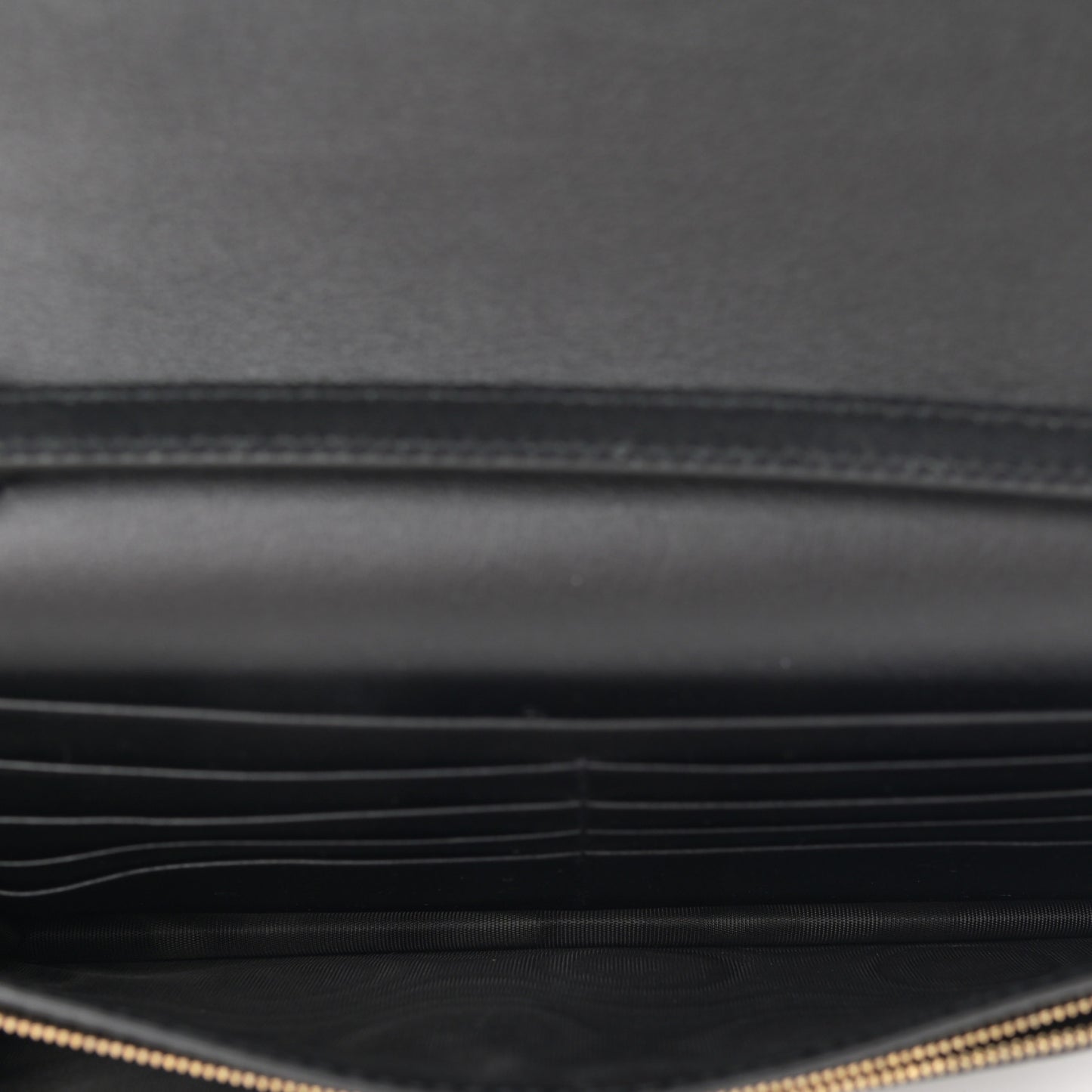 Microguccissima Crossbody Wallet Black