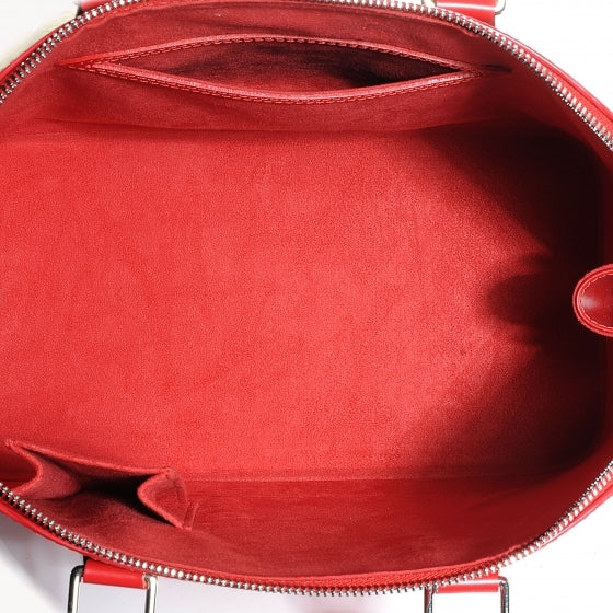 Louis Vuitton Epi Alma Red 5 of 7