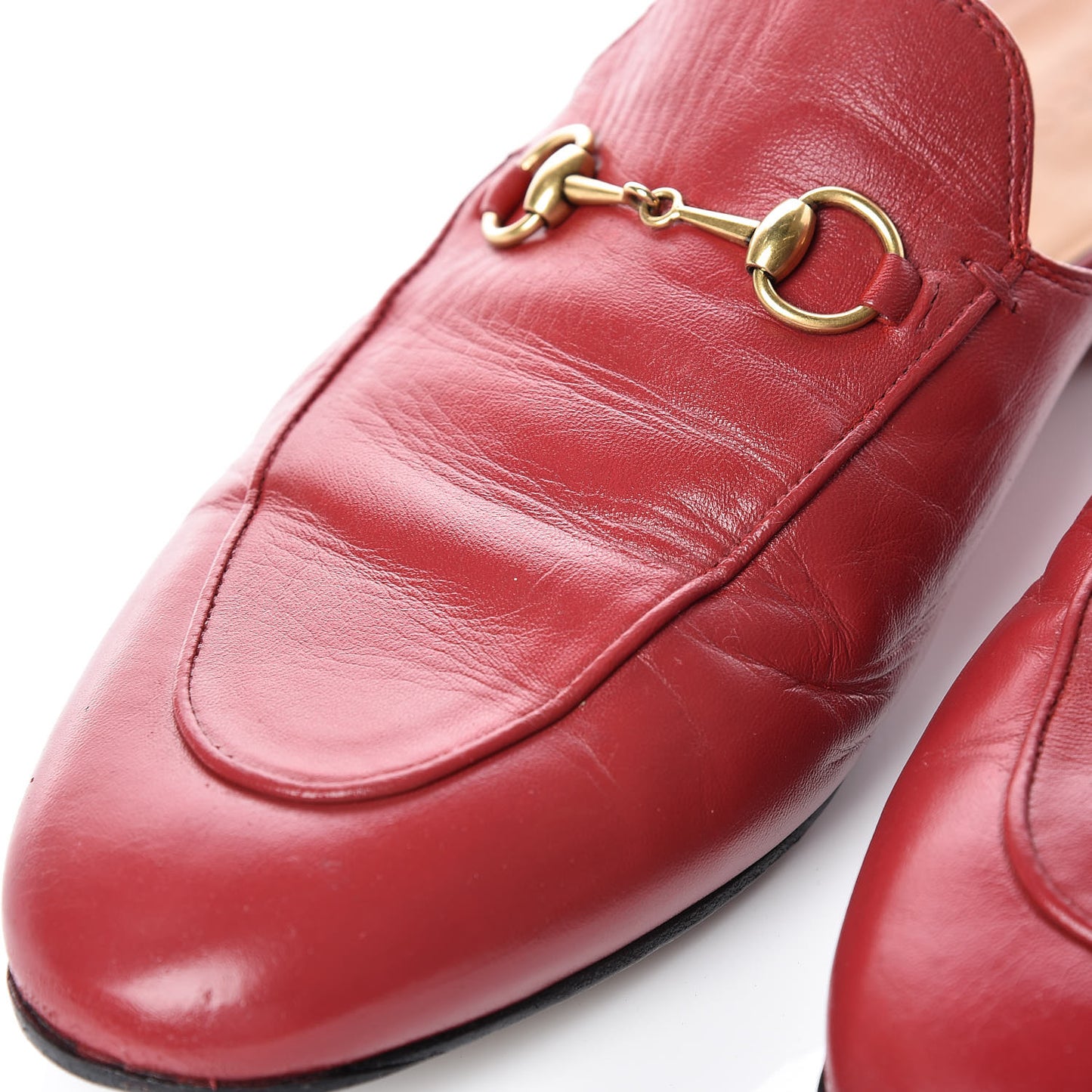 Malaga Kid Womens Princetown Slippers 41 Hibiscus Red