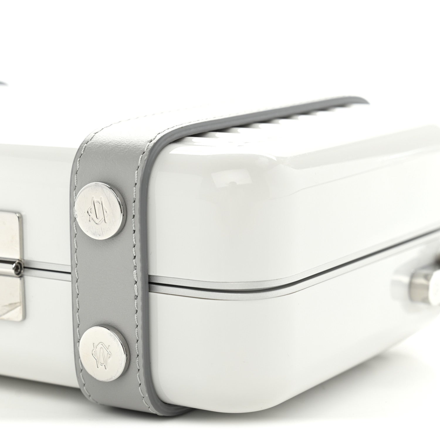 Rimowa Gloss Polycarbonate Personal Cross-Body Bag White Grey 9 of 9