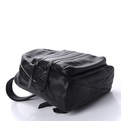 Marc Jacobs Pebbled Calfskin Biker Backpack Black 3 of 8