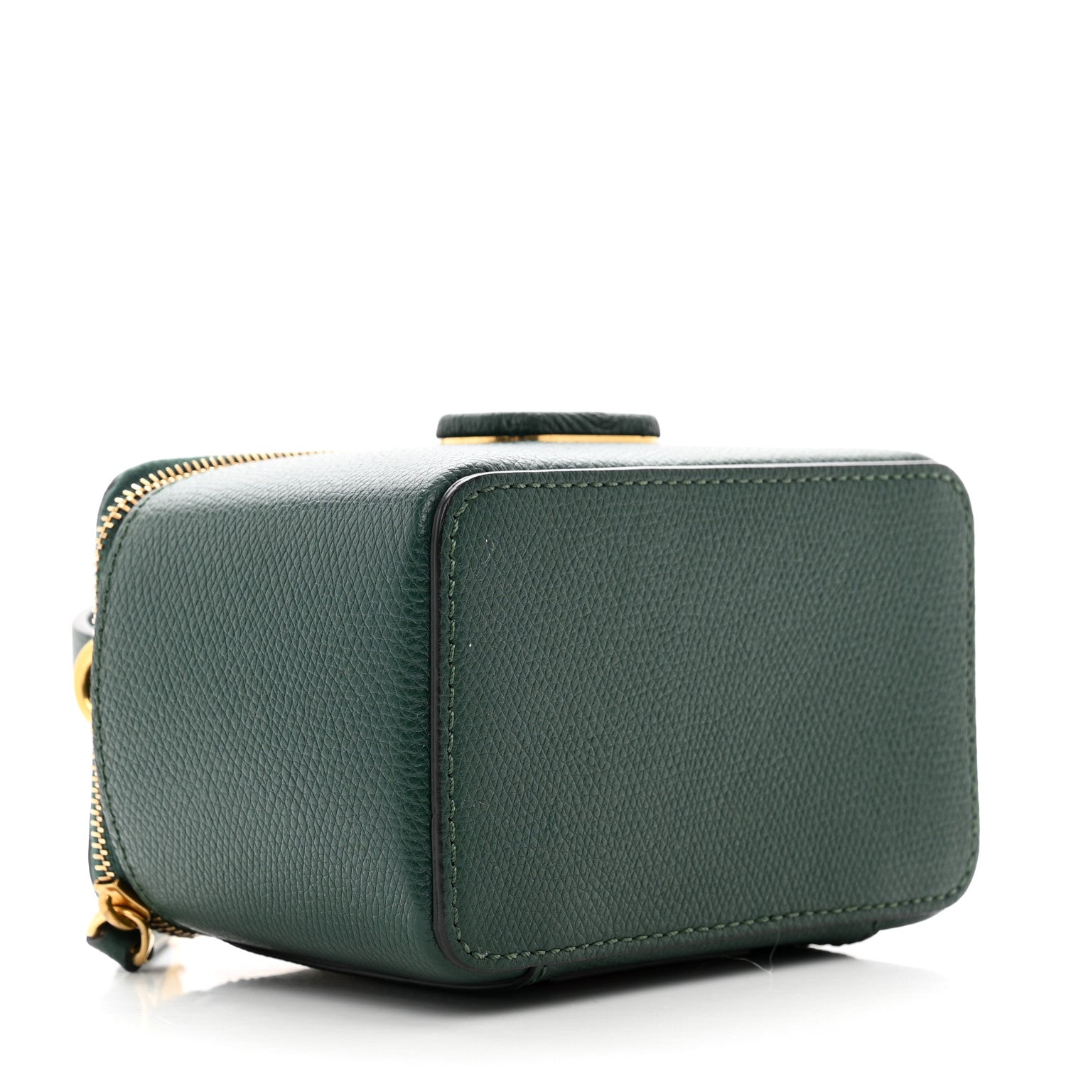 Valentino Garavani Grained Calfskin VSling Vanity Case English Green 4 of 9