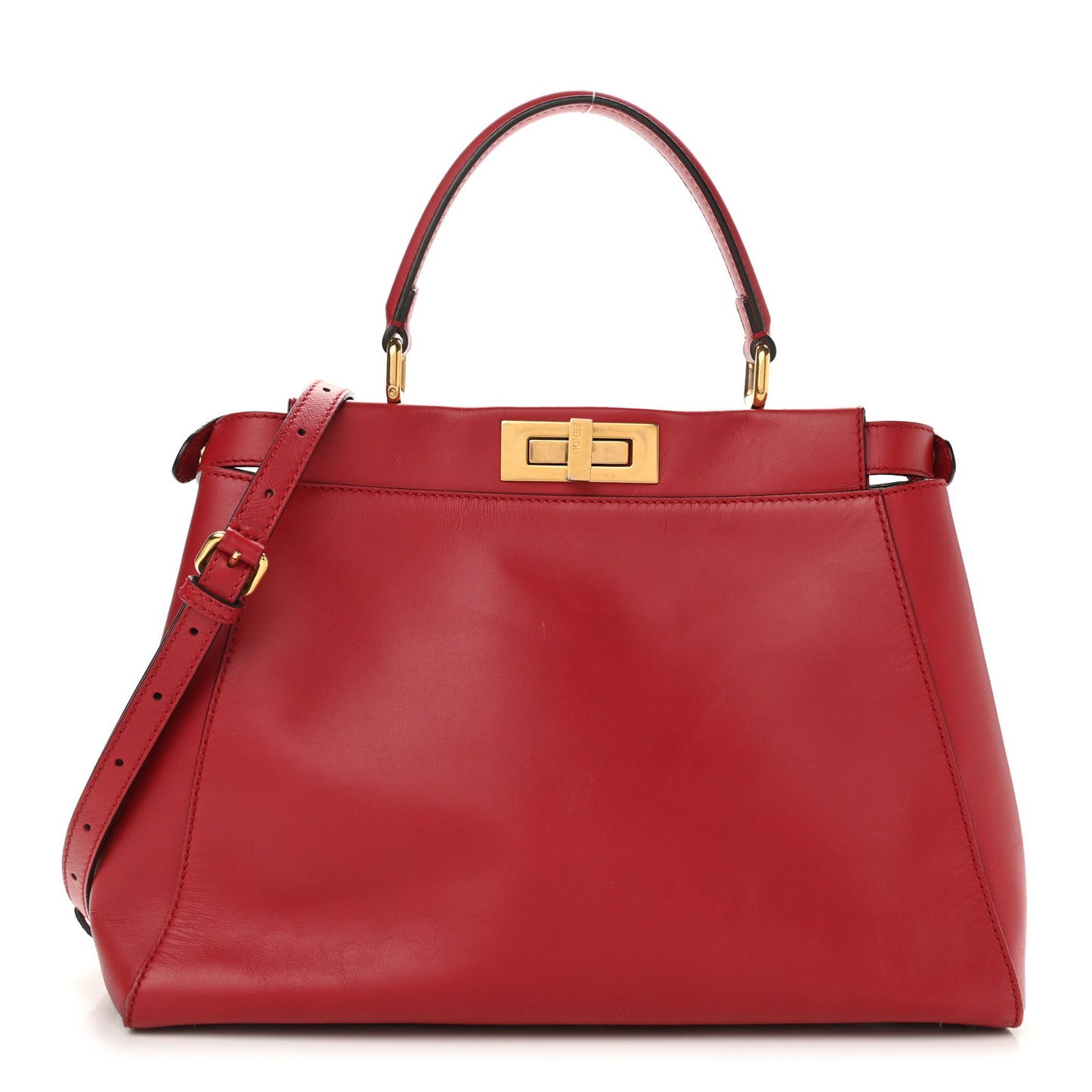 Vitello Morgan Fabric Jacquard Pequin Medium Peekaboo Iconic Satchel Mattone Tobacco Black