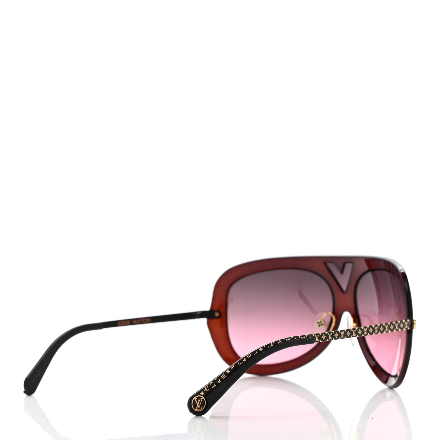 Louis Vuitton After Hours Sunglasses Z0953E Brown 4 of 9