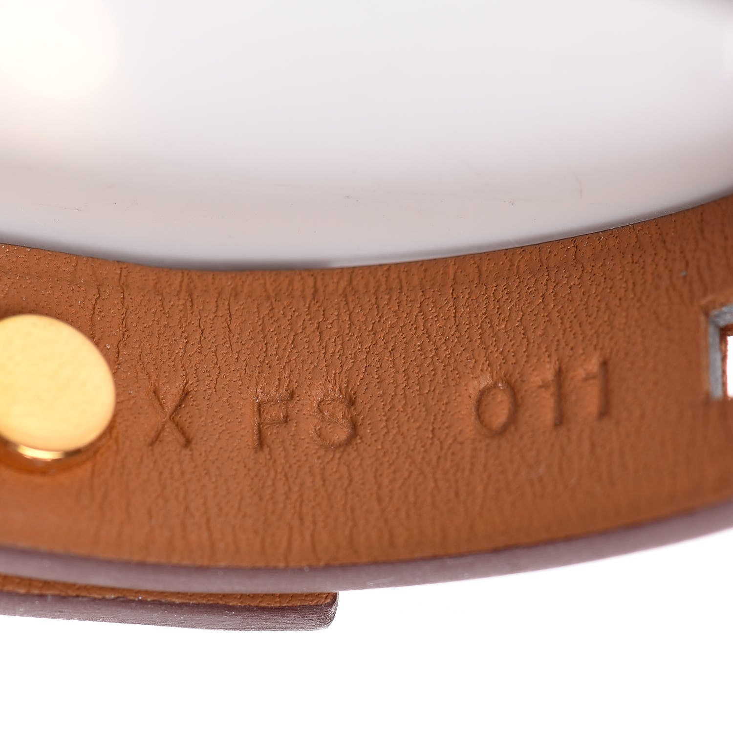 Hermes Swift Mini Dog Perforations Carrees Bracelet T2 Gold 4 of 5