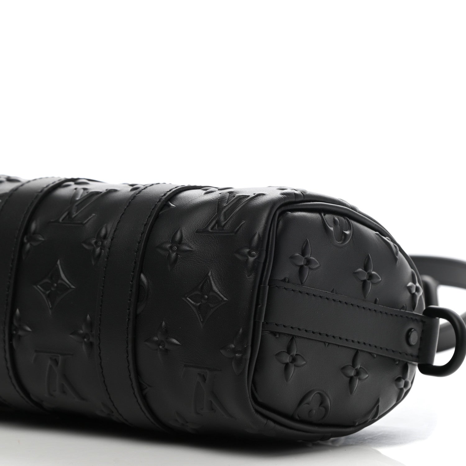 Louis Vuitton Monogram Seal Keepall XS Black 9 of 11