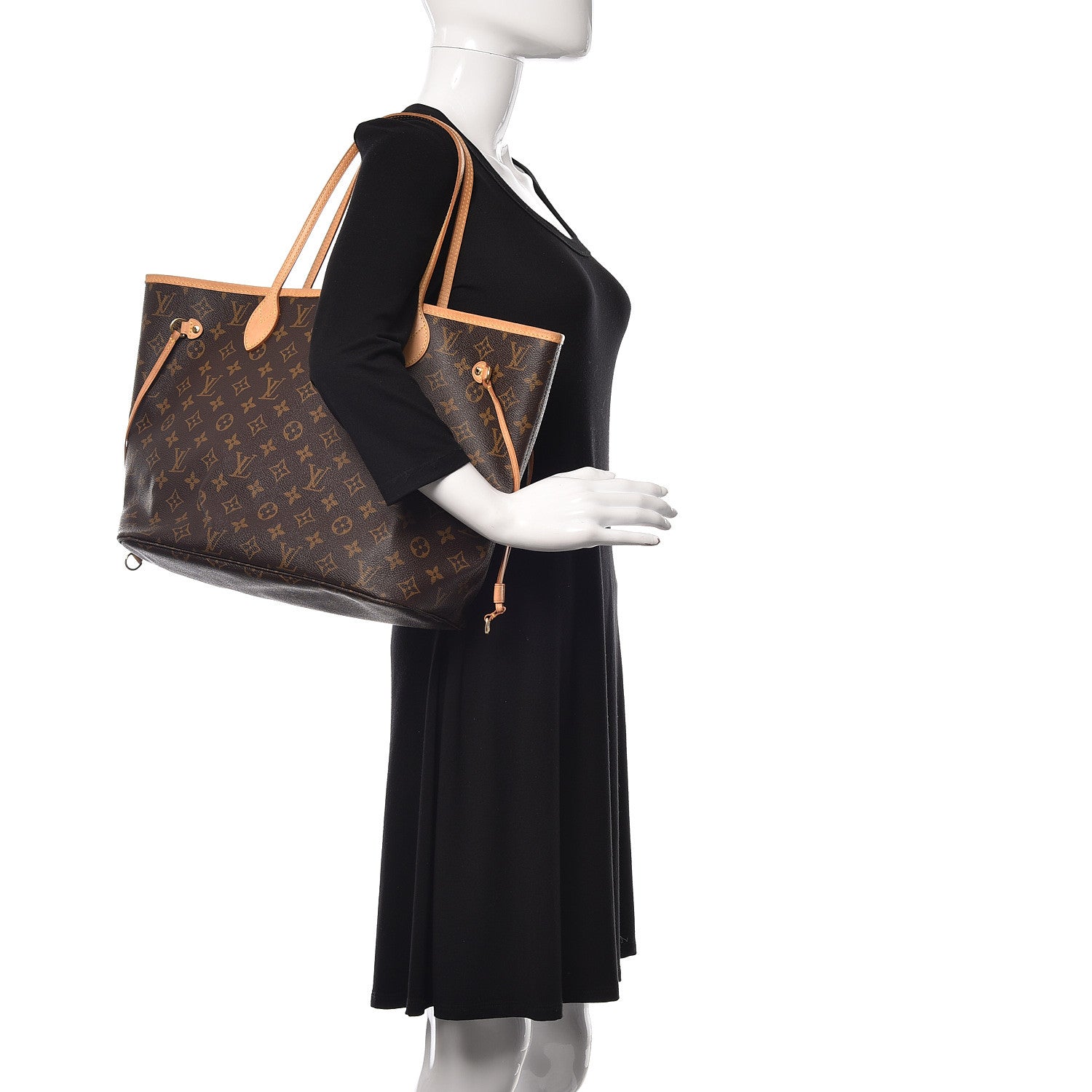 Louis Vuitton Monogram Neverfull MM 2 of 20
