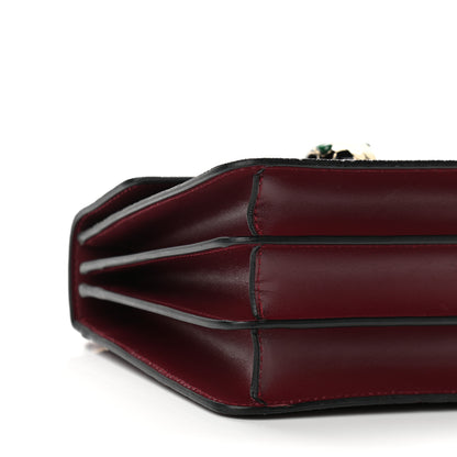 Bulgari Calfskin Galuchat Serpenti Forever Crossbody Plum 5 of 13