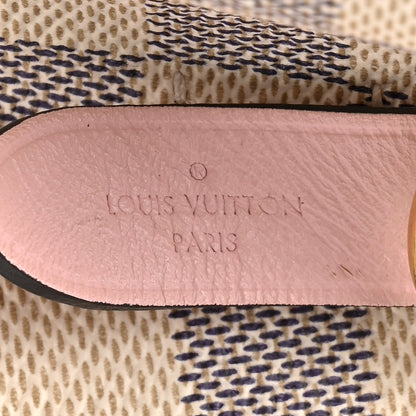 Louis Vuitton Damier Azur Neonoe MM Eau De Rose 6 of 16