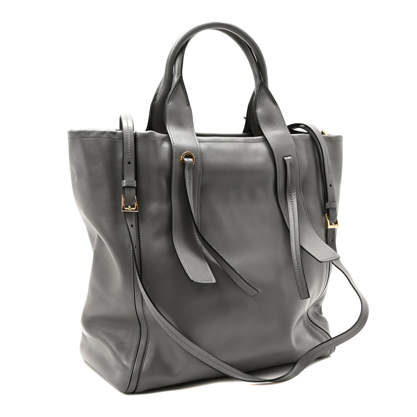 Grace Lux Light Medium Ouverture Shoulder Bag Marmo