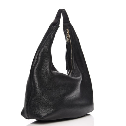 Gucci Pebbled Calfskin Large Soho Hobo Black 3 of 9