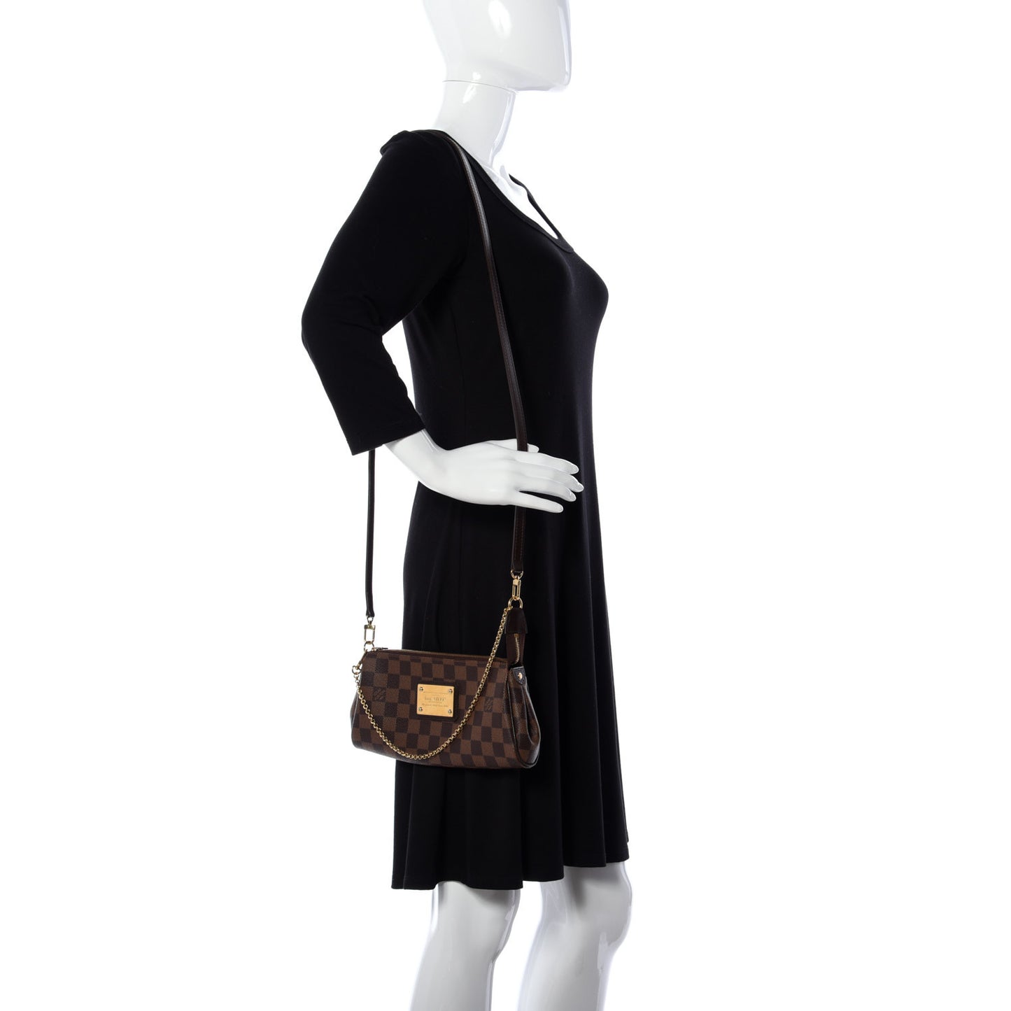 Damier Ebene Eva Clutch