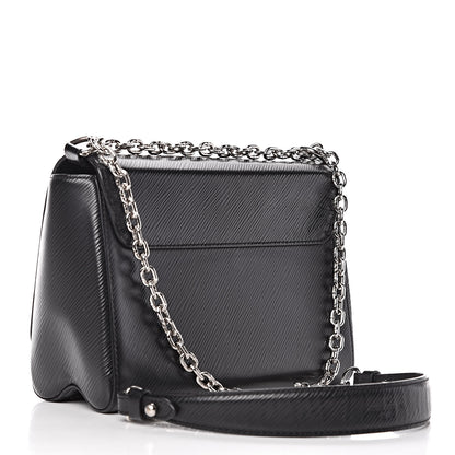 Louis Vuitton Epi Twist Shoulder Bag MM Black 3 of 16