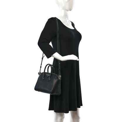Givenchy Sugar Goatskin Mini Antigona Black 2 of 10