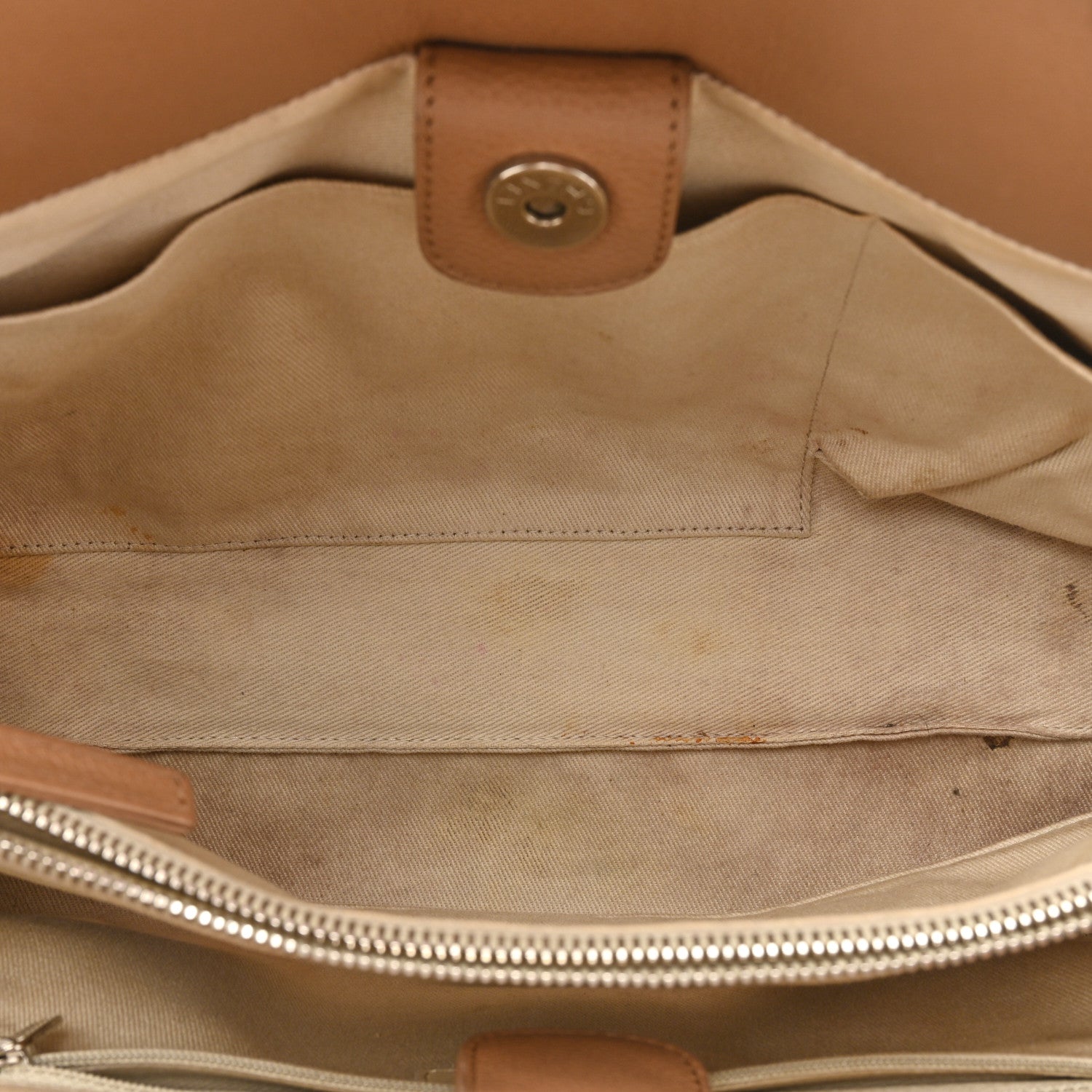 Chanel Caviar Medium Soft CC Top Handle Tote Dark Beige 5 of 29