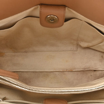 Chanel Caviar Medium Soft CC Top Handle Tote Dark Beige 5 of 29
