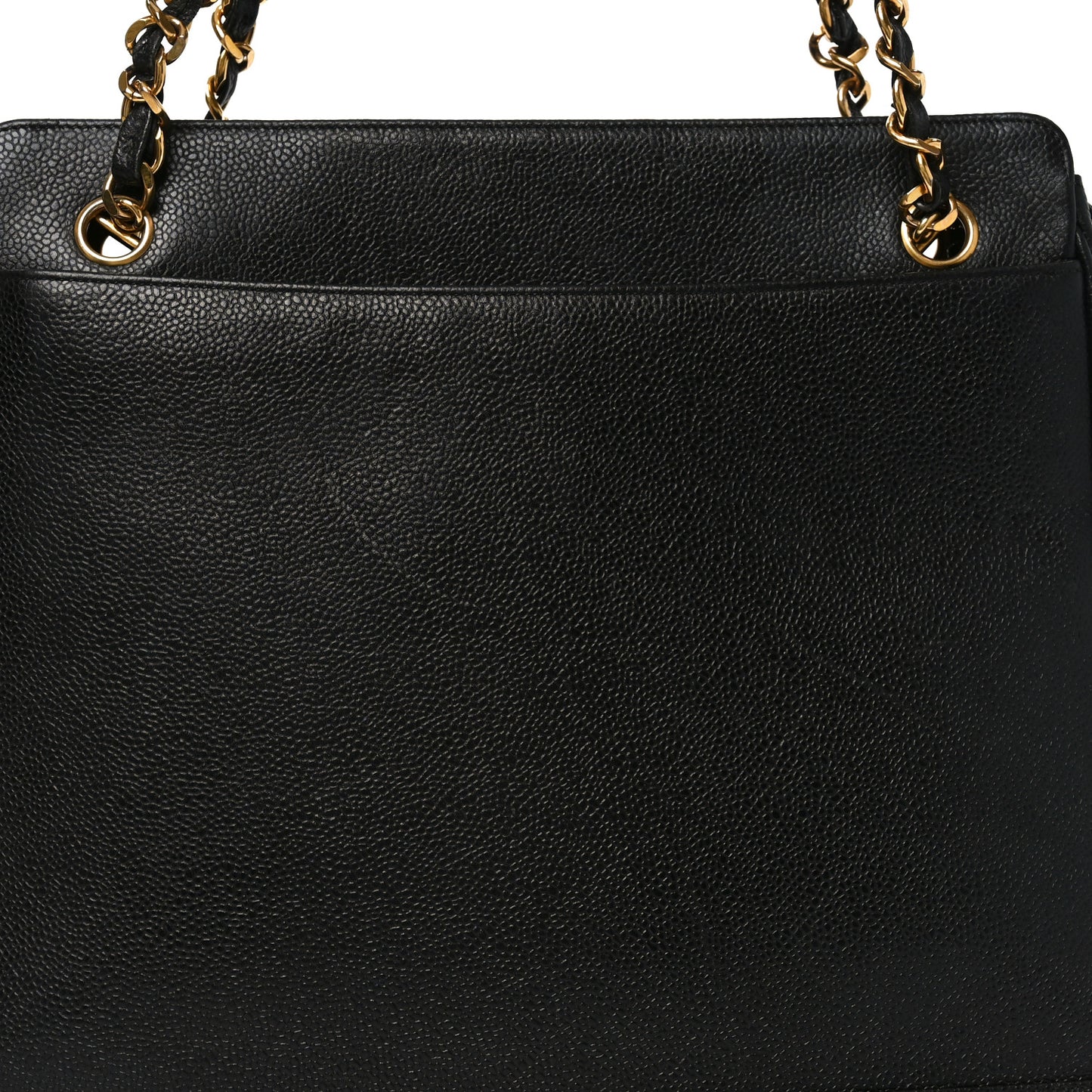 Caviar CC Shoulder Bag Black