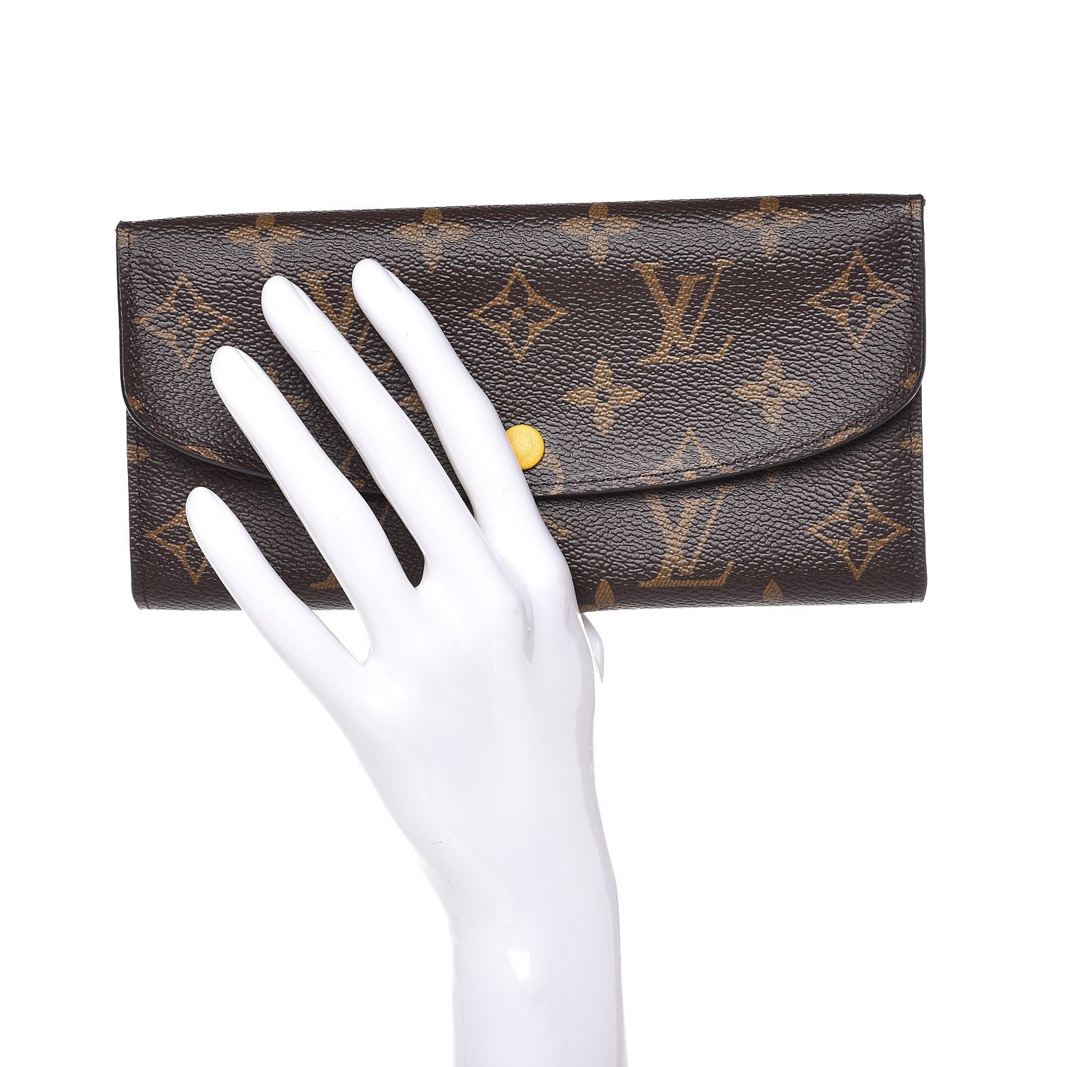 Louis Vuitton Monogram Emilie Wallet Jonquille 2 of 8