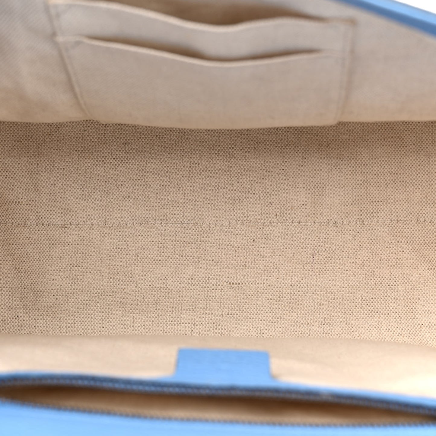 Calfskin Small GG Marmont Top Handle Bag Clear Sky Blue