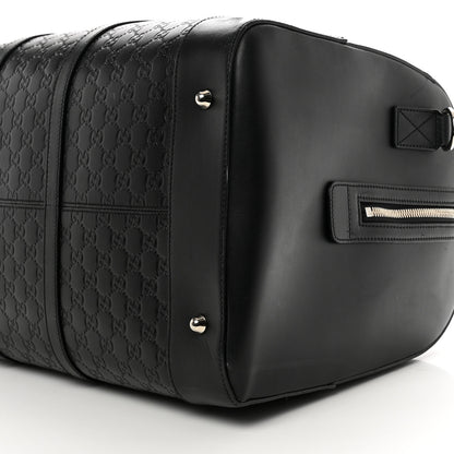 Gucci Guccissima Signature Large Duffle Black 8 of 11