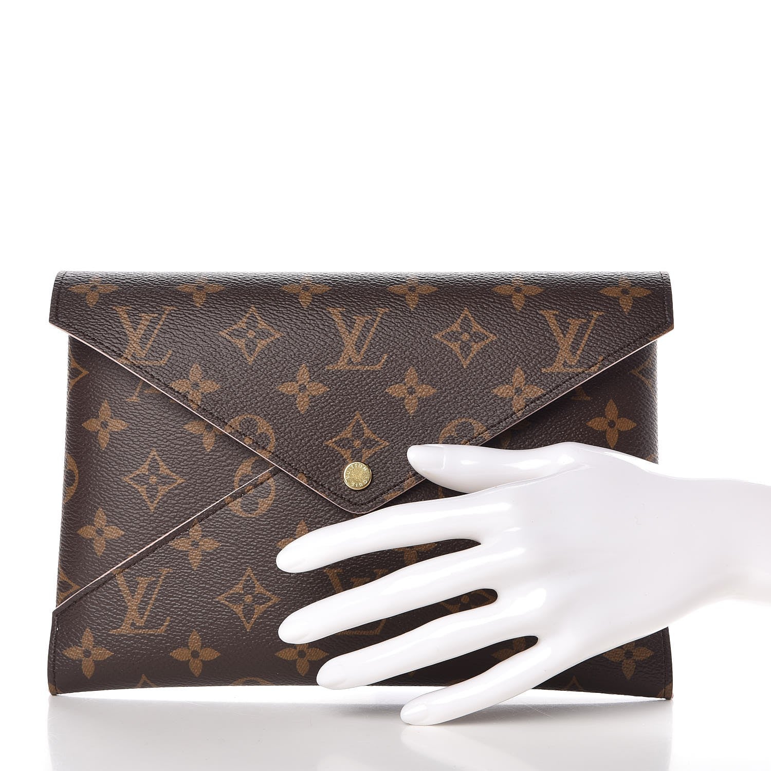 Louis Vuitton Monogram Large Kirigami Pochette Insert Rose Ballerine 2 of 7