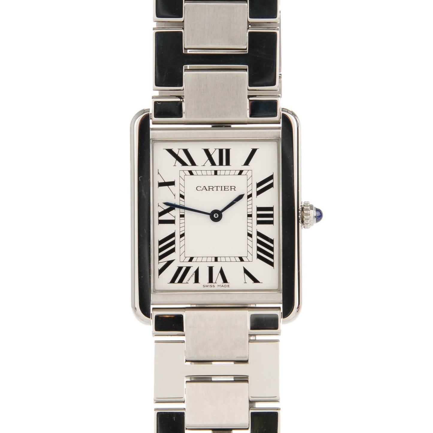 Stainless Steel 27mm Tank Solo Quartz Watch