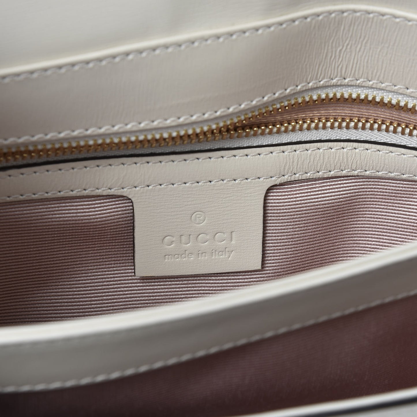 Calfskin Small Arli Flap Shoulder Bag Mystic White