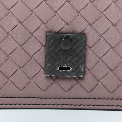 Bottega Veneta Nappa Intrecciato Small Runway Shoulder Bag Light Purple 24 of 24