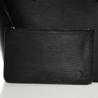 Louis Vuitton Epi Neverfull MM Black 5 of 9