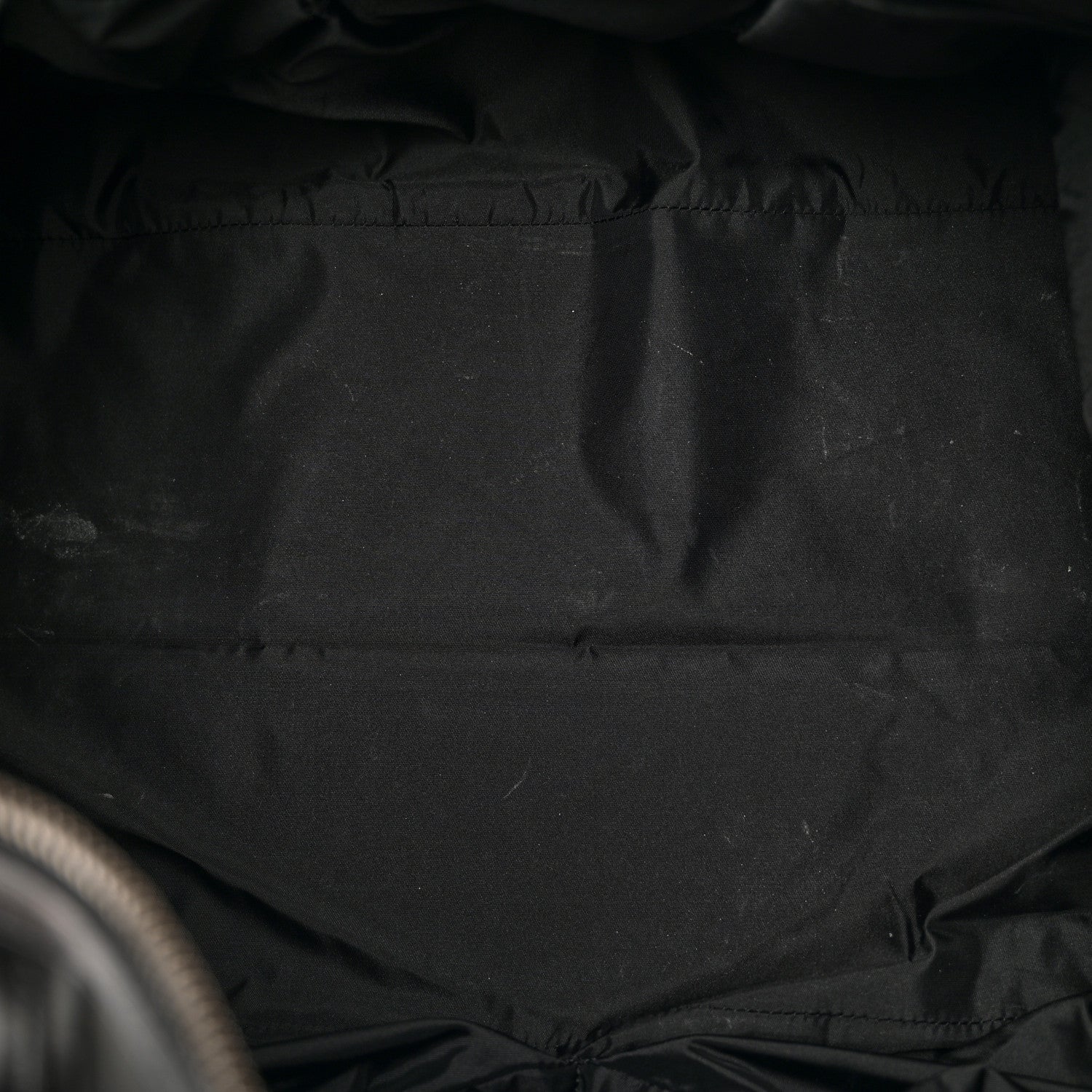 Burberry Nylon Smoked Check Weekend Duffle Bag Black 4 of 18