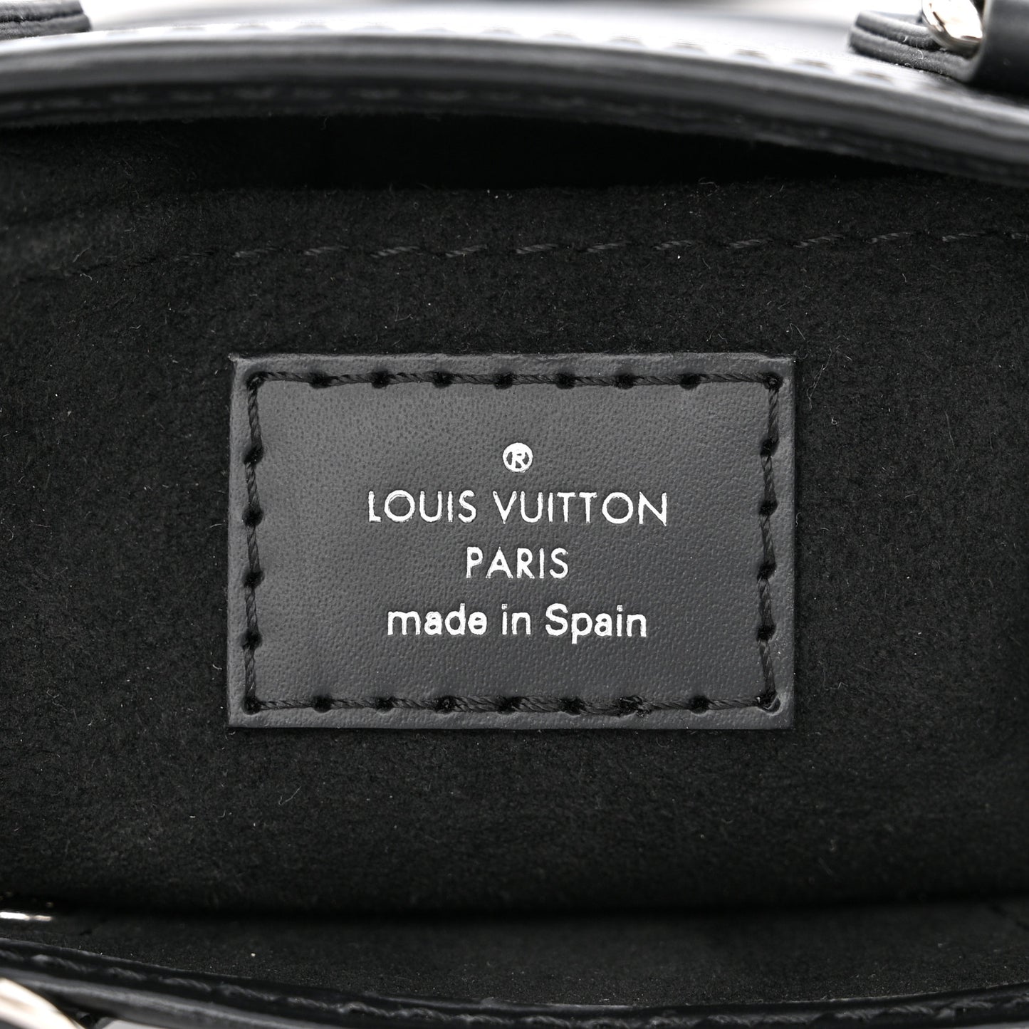 Epi Jacquard Petit Sac Plat Black