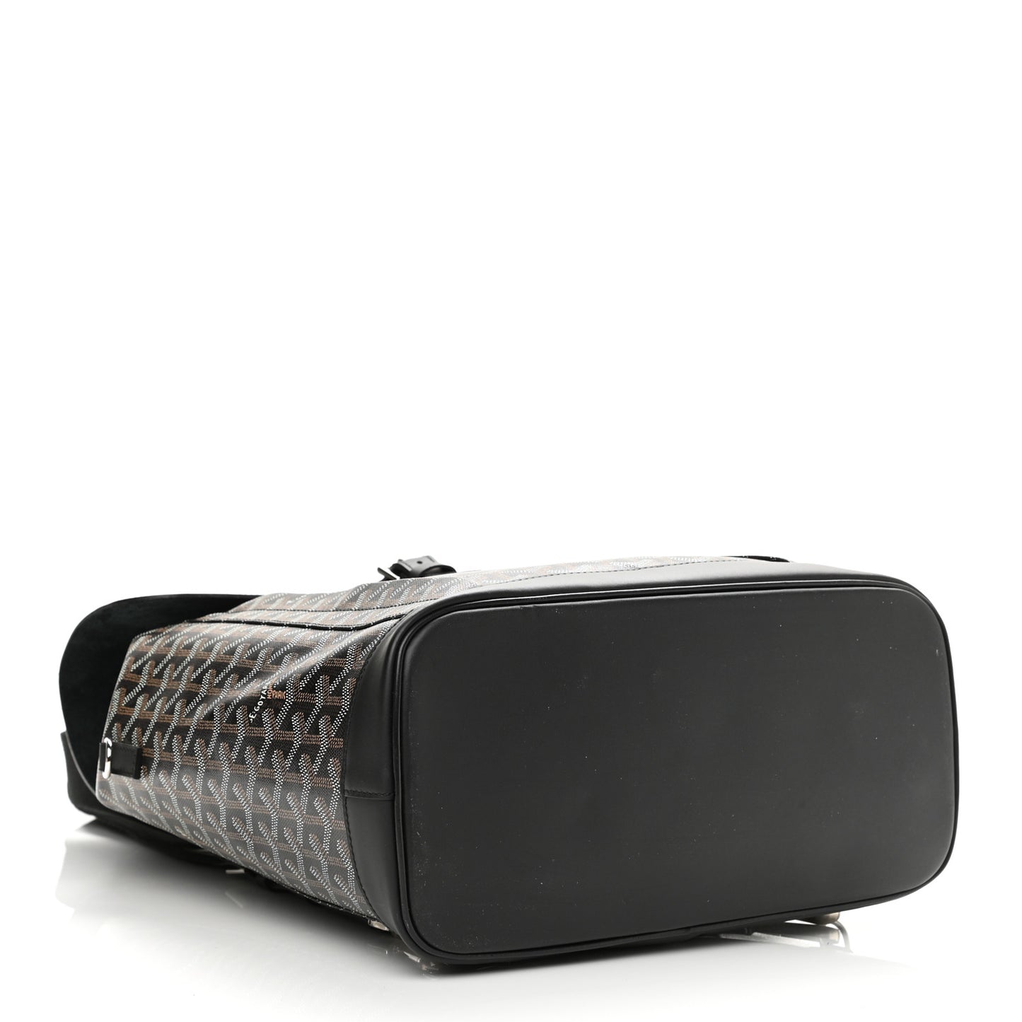 Goyardine Calfskin Alpin Backpack Black