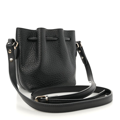 Proenza Schouler Calfskin Buffalo Mini Bucket Bag Black 3 of 10