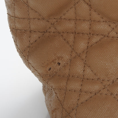 Christian Dior Coated Canvas Cannage Small Panarea Tote Beige 13 of 18