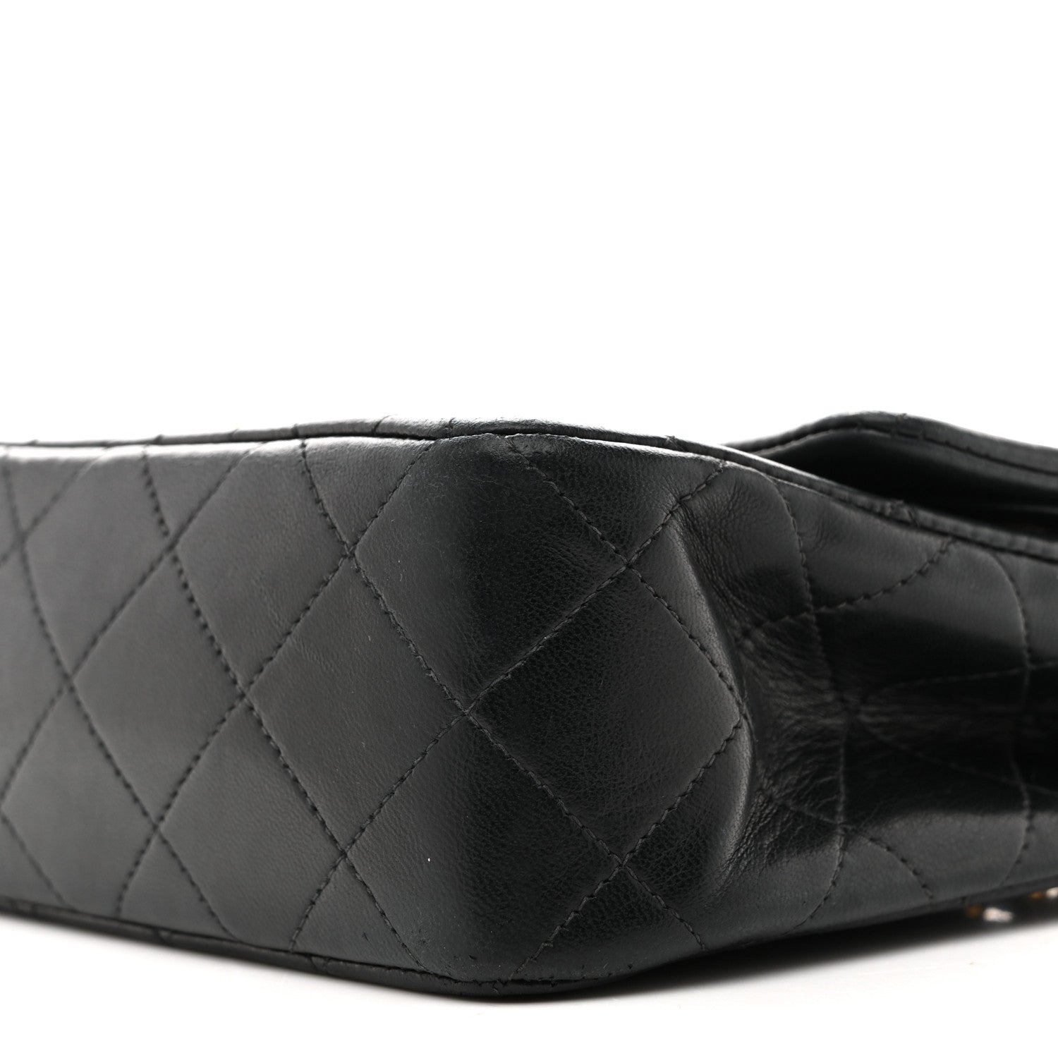 Chanel Lambskin Quilted Small Double Flap Black 10 of 16